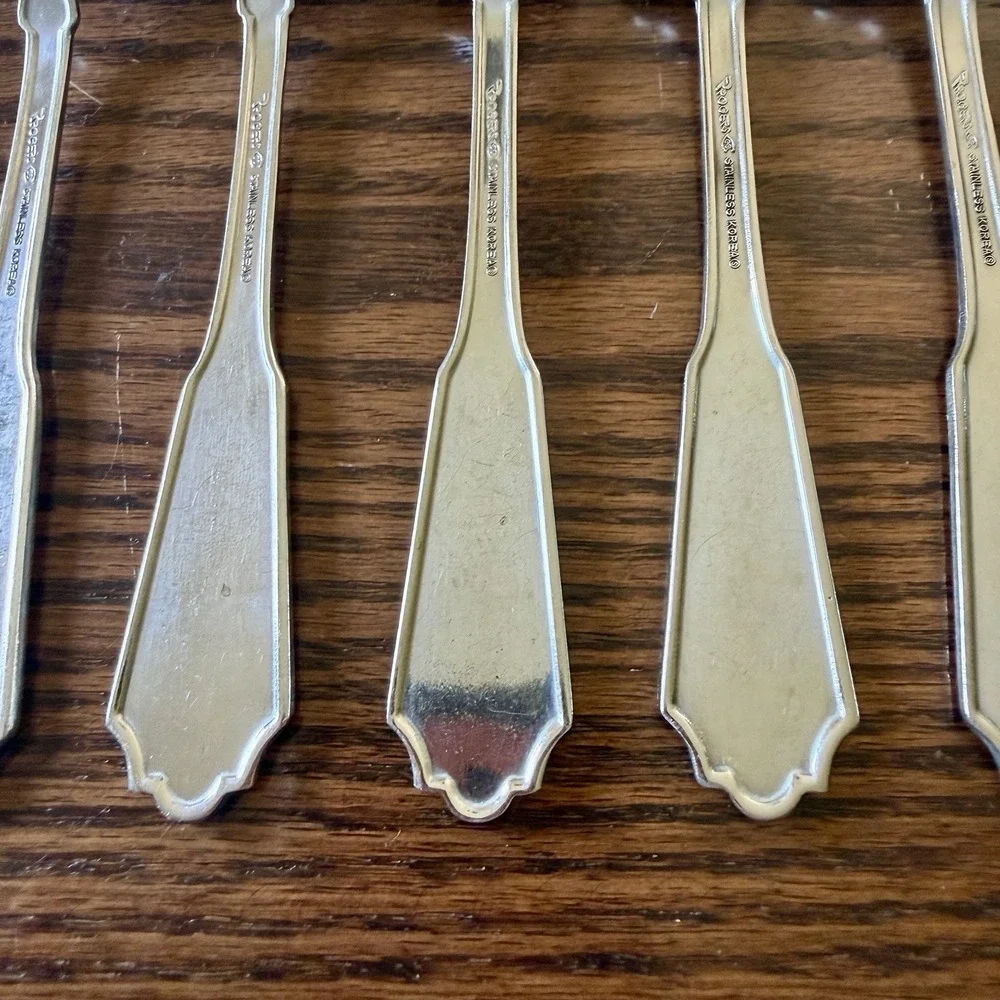 Vtg Rogers Co. Stainless 